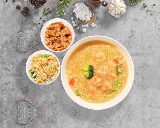 #53 King Prawn Scrambled Egg Fried Rice