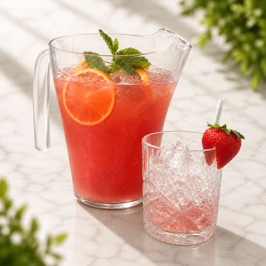 Fruit Punch Mocktail Jug