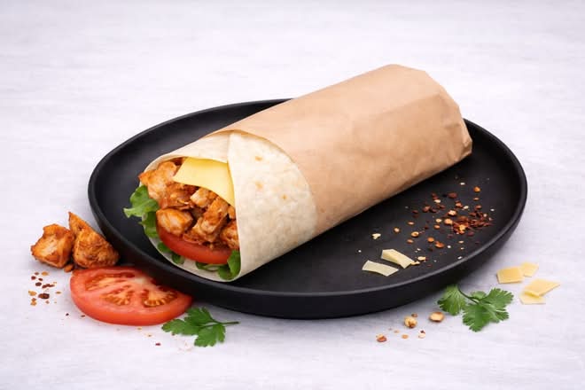 Tandoori Chicken Wrap