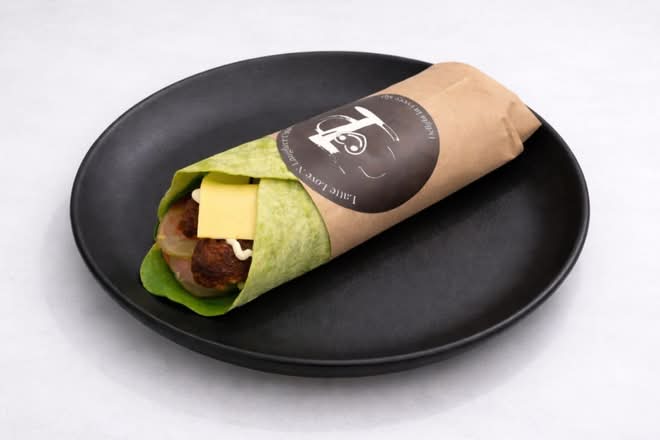 Falafel Wrap (V)