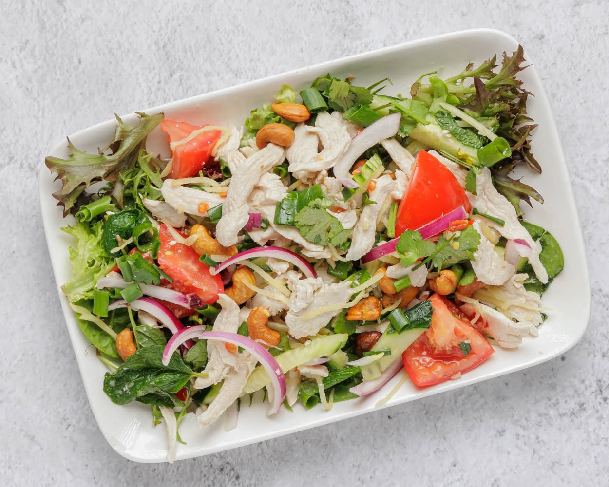 Spicy and Sour Chicken Salad