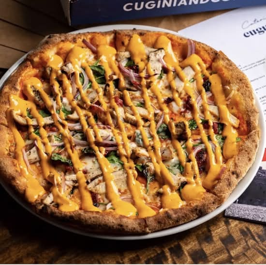 Peri Peri Chicken Pizza