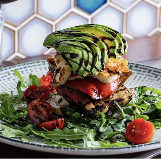 Char Grilled Veggie Stack (GF)