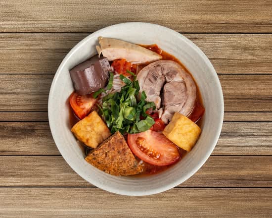 Crab Noodle Soup with Small Noodles/Bún Riêu
