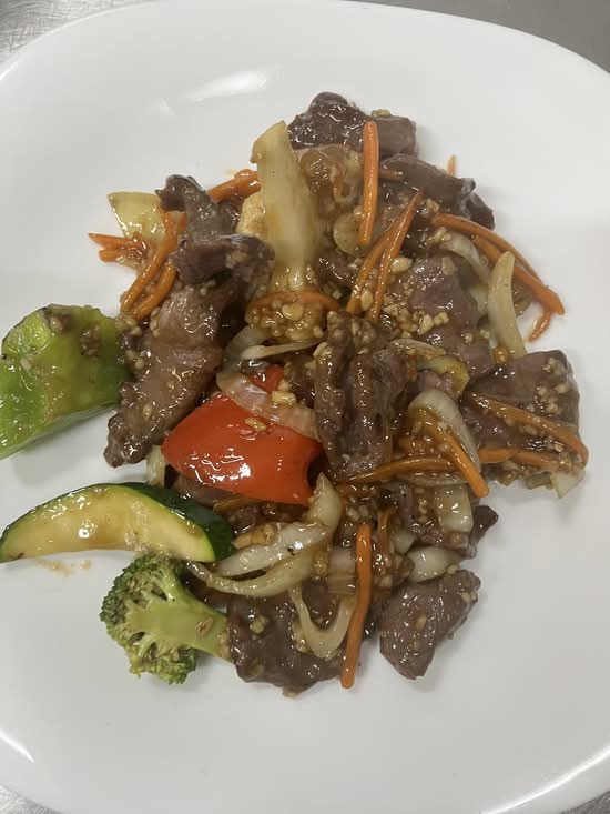 Beef with Garlic Sauce