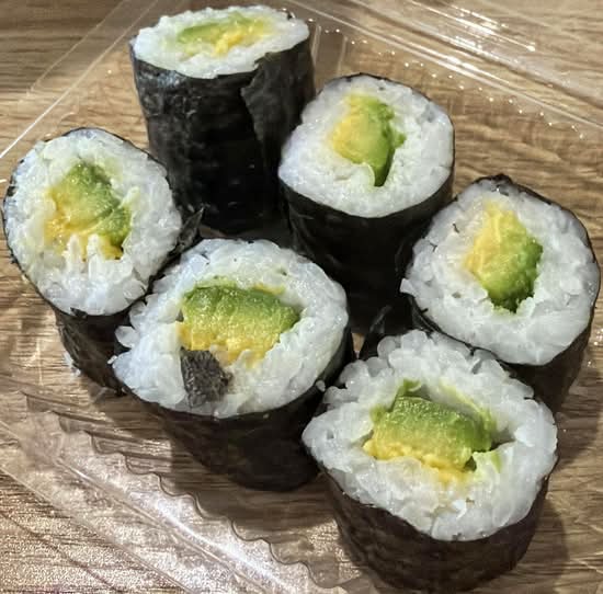 Mini Avocado Roll (V)(GF)