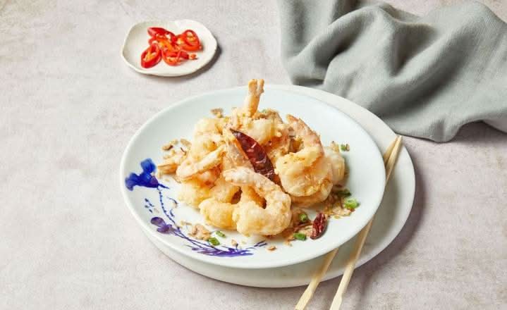 Salt and Pepper Prawns (GF)