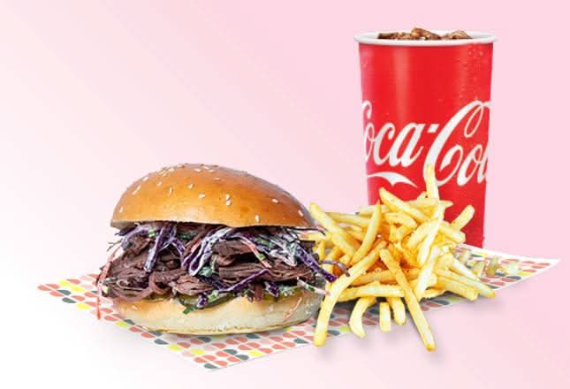 Pulled Beef Brisket Burger