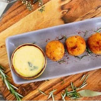 Cheesy Bacon Arancini