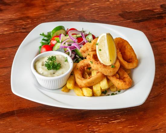 Crumbed Calamari Rings