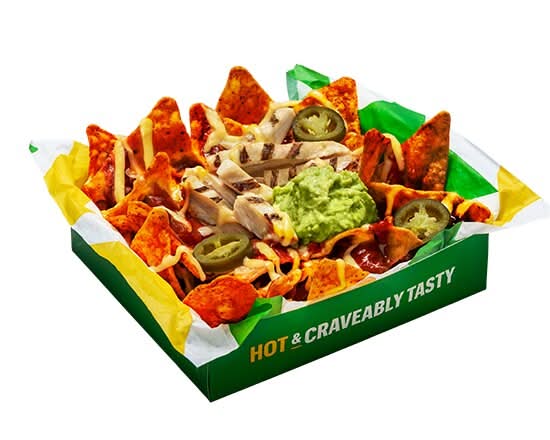 Flamin' Hot Nachos Loaded with Chicken Strips