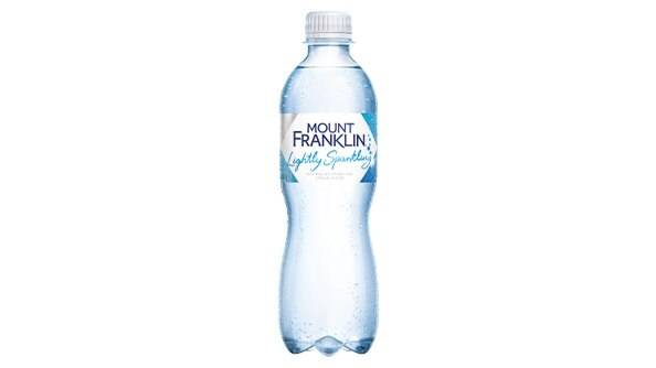 Mt Franklin Lightly Sparkling Water 450mL