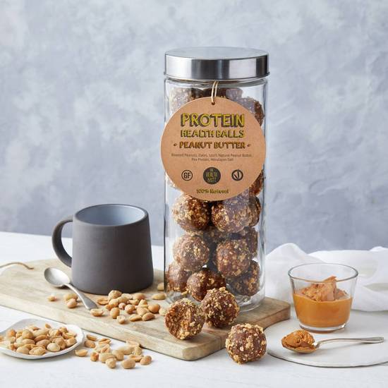 Peanut Butter Protein Balls (DF)(GF)