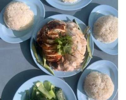 Family Chicken Rice Meal