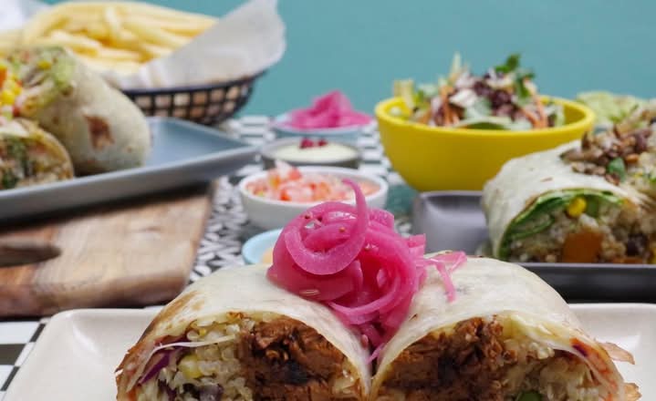 Pork Al Pastor Burrito