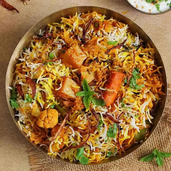 Vegetable Biryani 🌱🍚✨