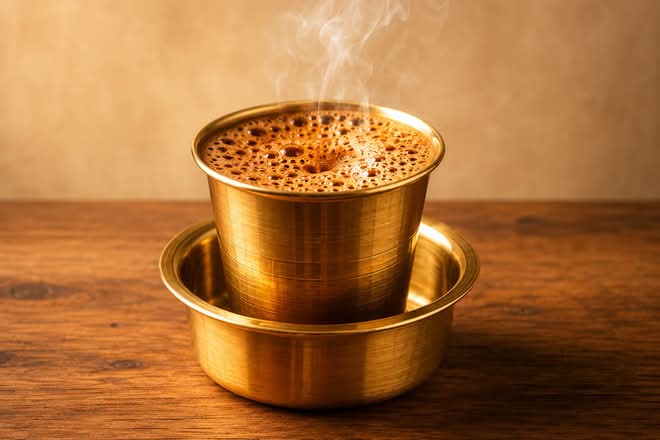 Filter Coffee South Indian Style