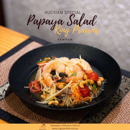 Papaya Salad King Prawn