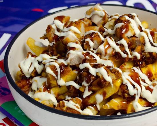 Loaded Crispy Chicken Chips