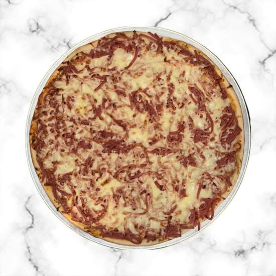 Ham and Cheese Pizza