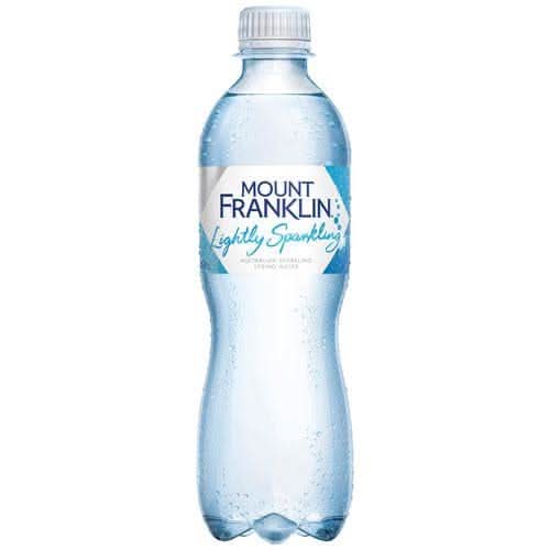 Mount Franklin sparkling water
