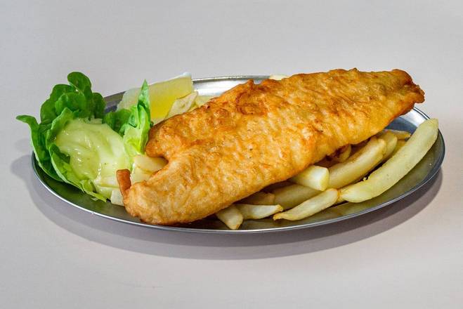 Battered Fish and Chips