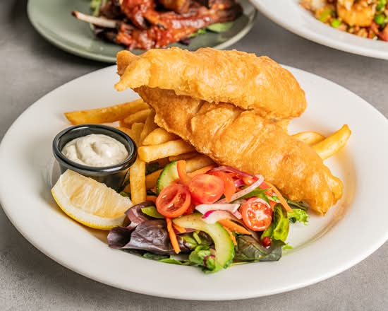 Beer Battered Flake and Chips
