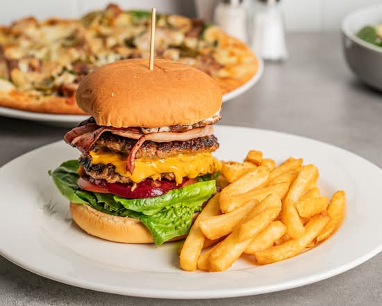 Double Beef and Bacon Burger