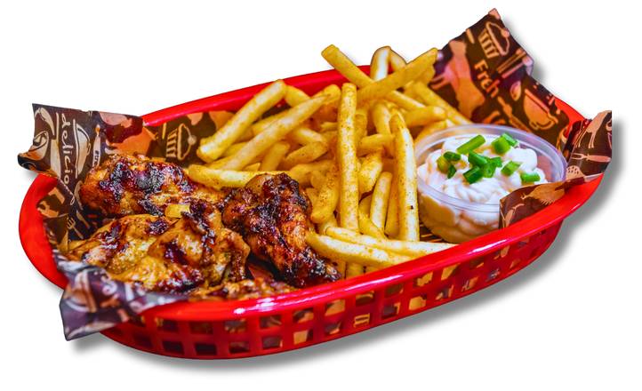 Teriyaki wings (5x wings)