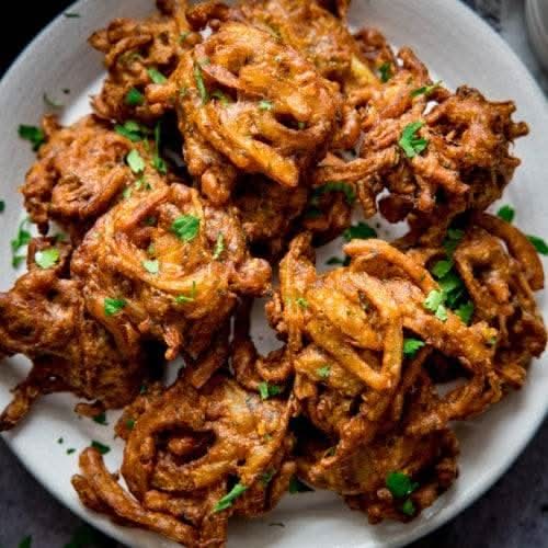 Onion Bhaji (V)