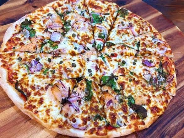 Smoked Salmon Pizza