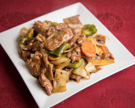 Beef Rice with Black Bean Sauce