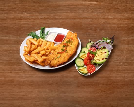 Beer Battered  Fish and Chips