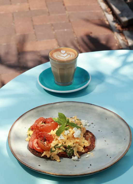 feta scrambled eggs