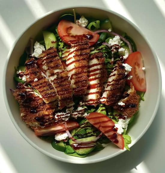 Crispy Chicken Salad