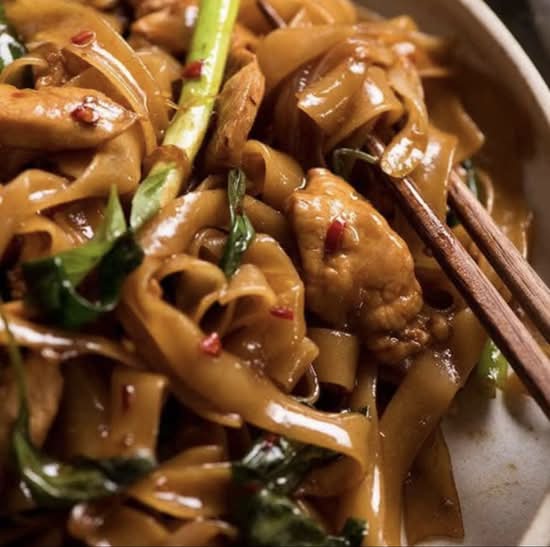 Pad Kee Mao Pork
