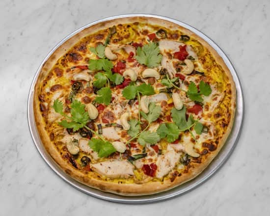 Satay Chicken Pizza