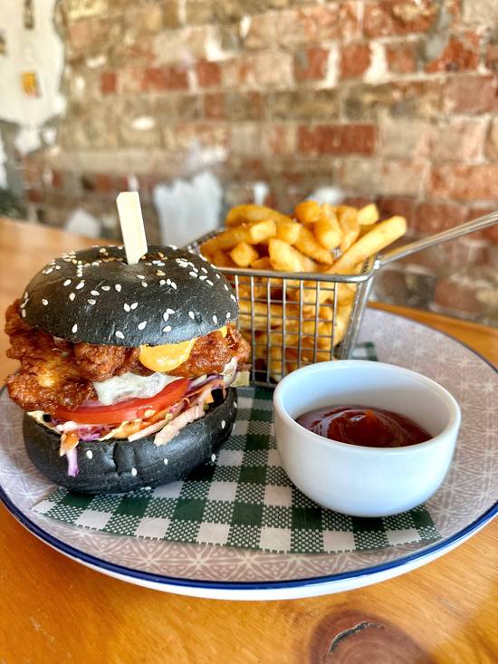 Spiced Chicken Burger