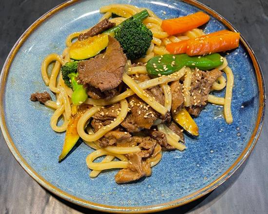 Beef Fried Udon