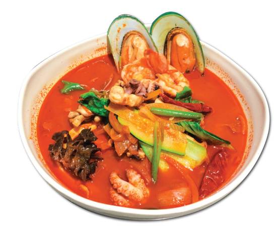 Spicy Seafood Noodle Soup [I]