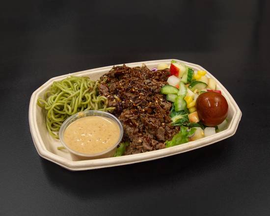 Seoul Beef w Green tea noodle Salad