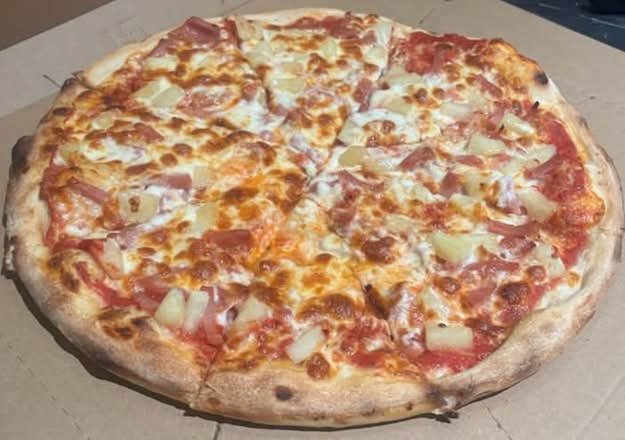 Ham and Pineapple Pizza