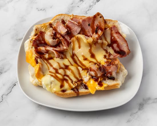 Double Bacon and Egg Roll