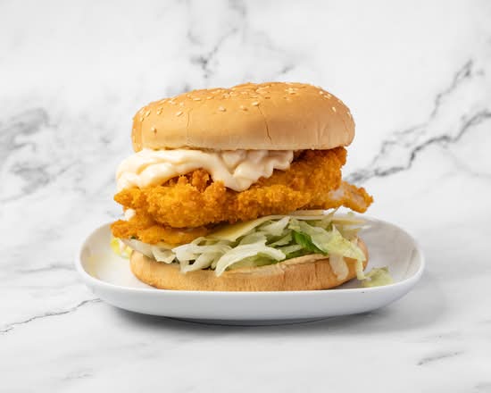 Chicken Schnitzel Burger