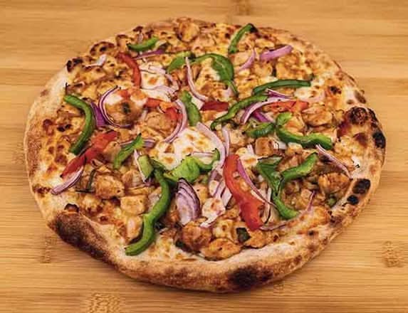 Satay Chicken Pizza