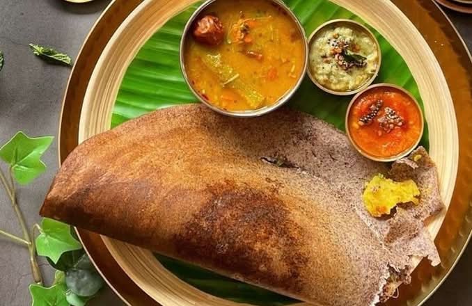 Ragi Plain Dosa