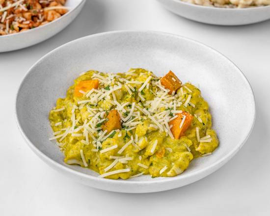 Pumpkin and Pesto Pasta