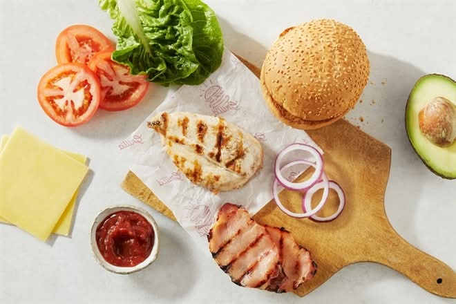 Build Your Own Chicken Burger