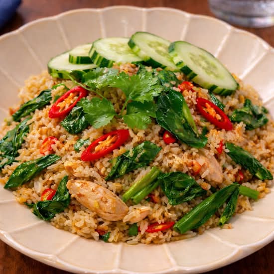 Chilli Basil Fried Rice