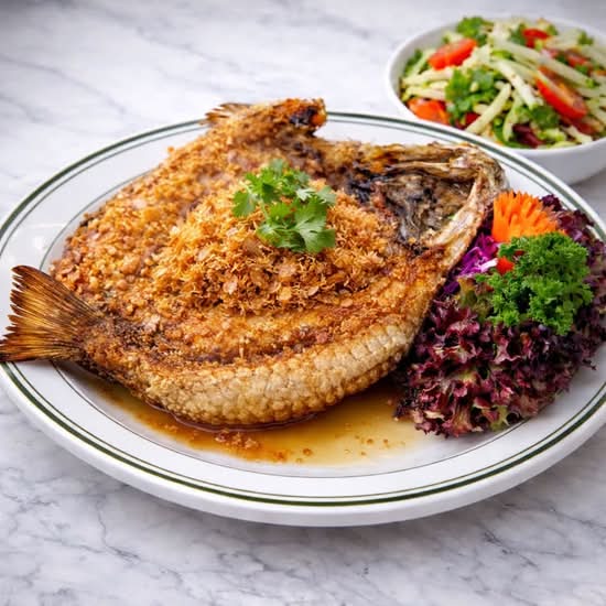 Deep Barra with Green Apple